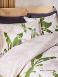 French Connection Green Azzurra duvet cover and pillowcase set - British product