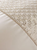 Catherine Lansfield Champagne Deco Sequin Glamour Duvet Cover Set - British product