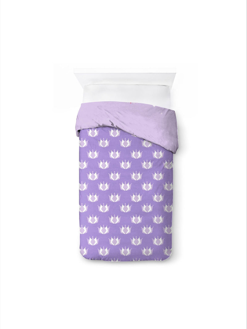 Disney Princess Purple Heart of Gold Duvet Cover Single - British product