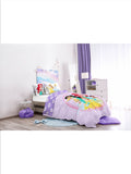 Disney Princess Purple Heart of Gold Duvet Cover Single - British product