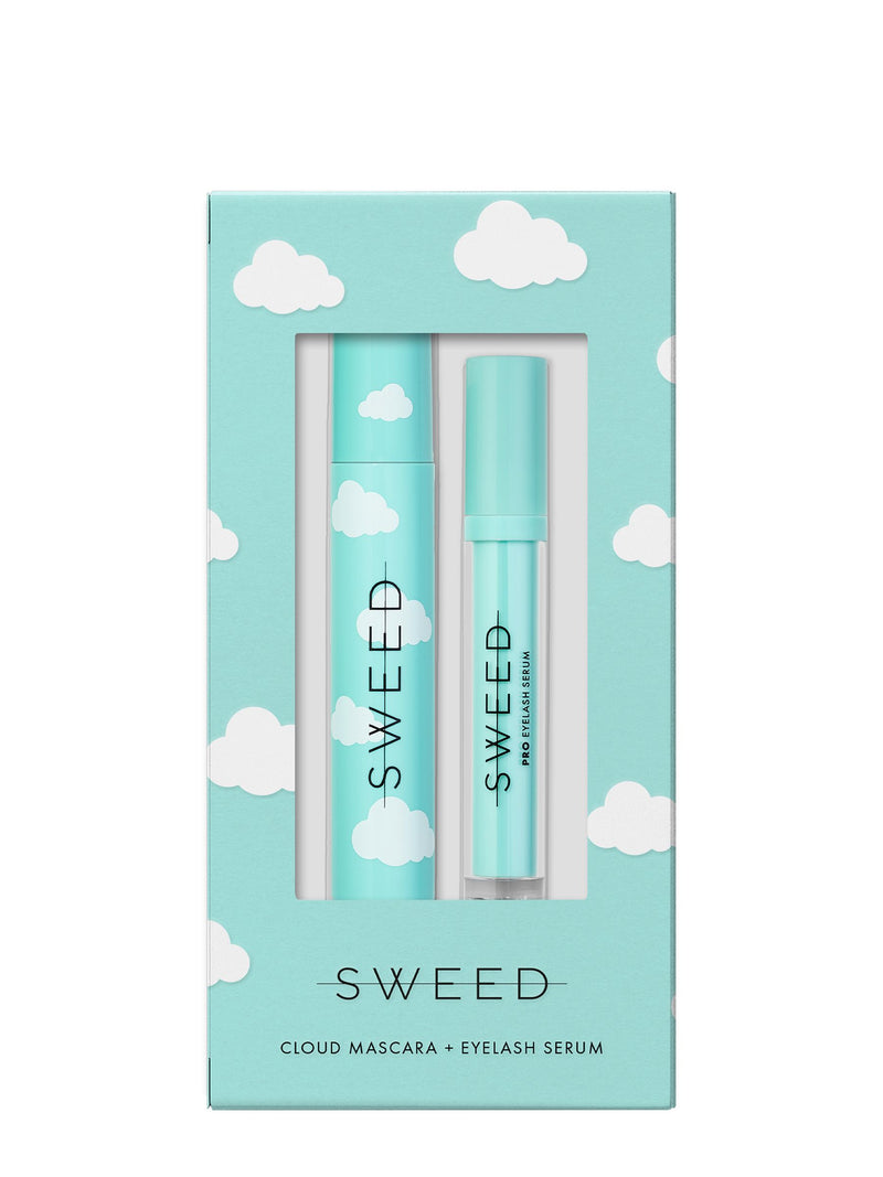 Sweed Cloud Mascara and Serum Set with 12ml and 3ml (British brand)
