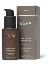 ESPA Triple Action Grooming Oil 30ml Face Beard Shave