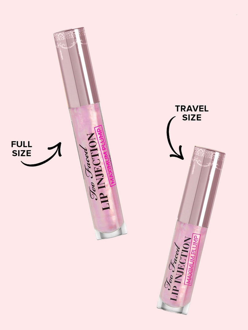 Too Faced Lip Injection Doll Size Maximum Plump Gloss (British brand)