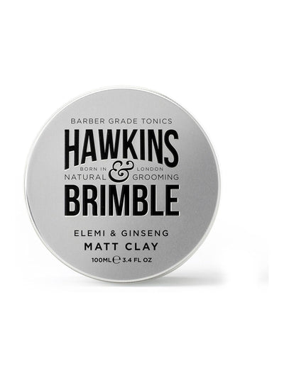 Hawkins & Brimble Matt Clay Hair Styling Pomade 100ml