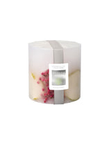 Stoneglow Apple & Pear Blossom Natures Gift Pillar Scented Candle