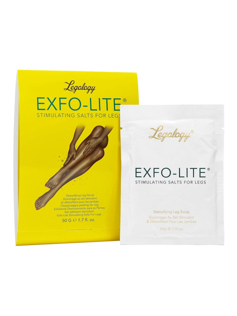 Exfoliating Salts for Legs with Sea Salt and Pink Crystals 50g Sachet