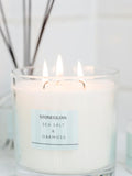 Stoneglow sea salt and oakmoss scented candle (British brand)