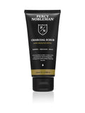 Percy Nobleman Charcoal Scrub with Natural AHAs 75ml, imported from the UK
