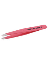 Tweezerman Mini Slant Tweezer Geranium Precision Tweezer