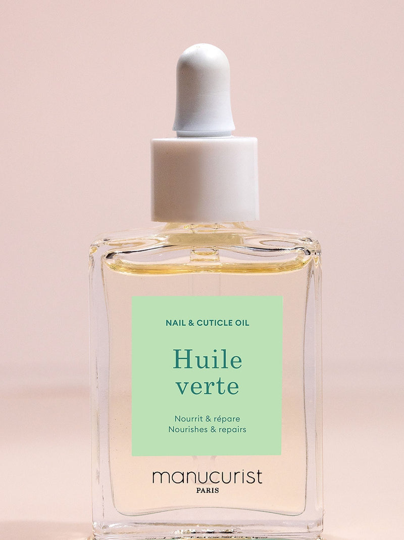 Manucurist Huile Verte nail and cuticle oil, imported from the UK