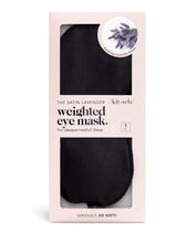 Kitsch Satin Lavender Weighted Eye Mask for Sleep