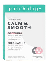 Patchology Smart Mud Duo Smooth + Calm Facial Mask