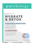 Patchology Smart Mud Duo face mask, imported from the UK