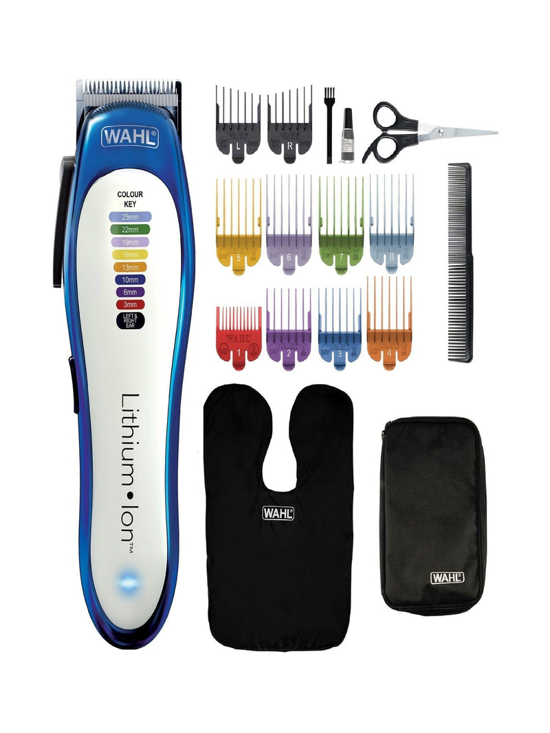Wahl Colour Pro Lithium hair clipper kit (British brand)