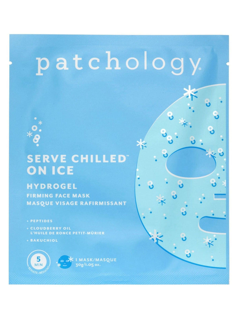 Patchology Serve Chilled On Ice Firming Hydrogel Mask, imported from the UK