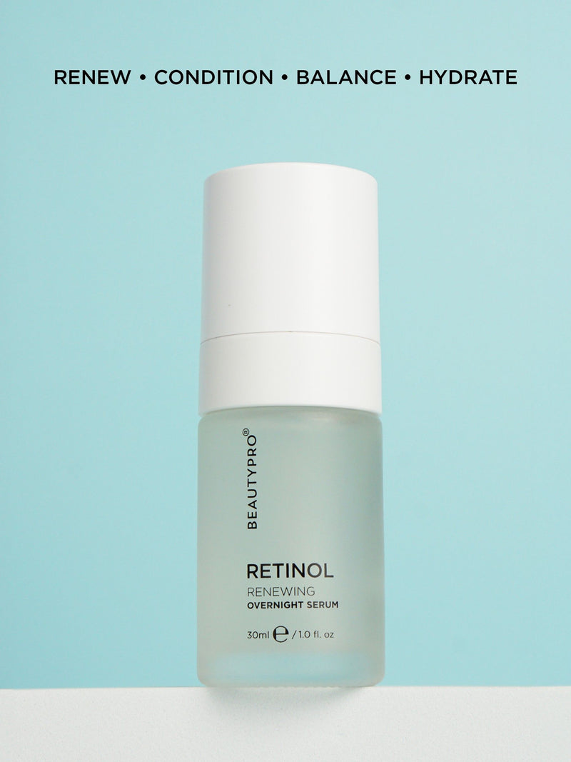 BeautyPro Retinol Anti-Ageing Overnight Serum 30ml - British product