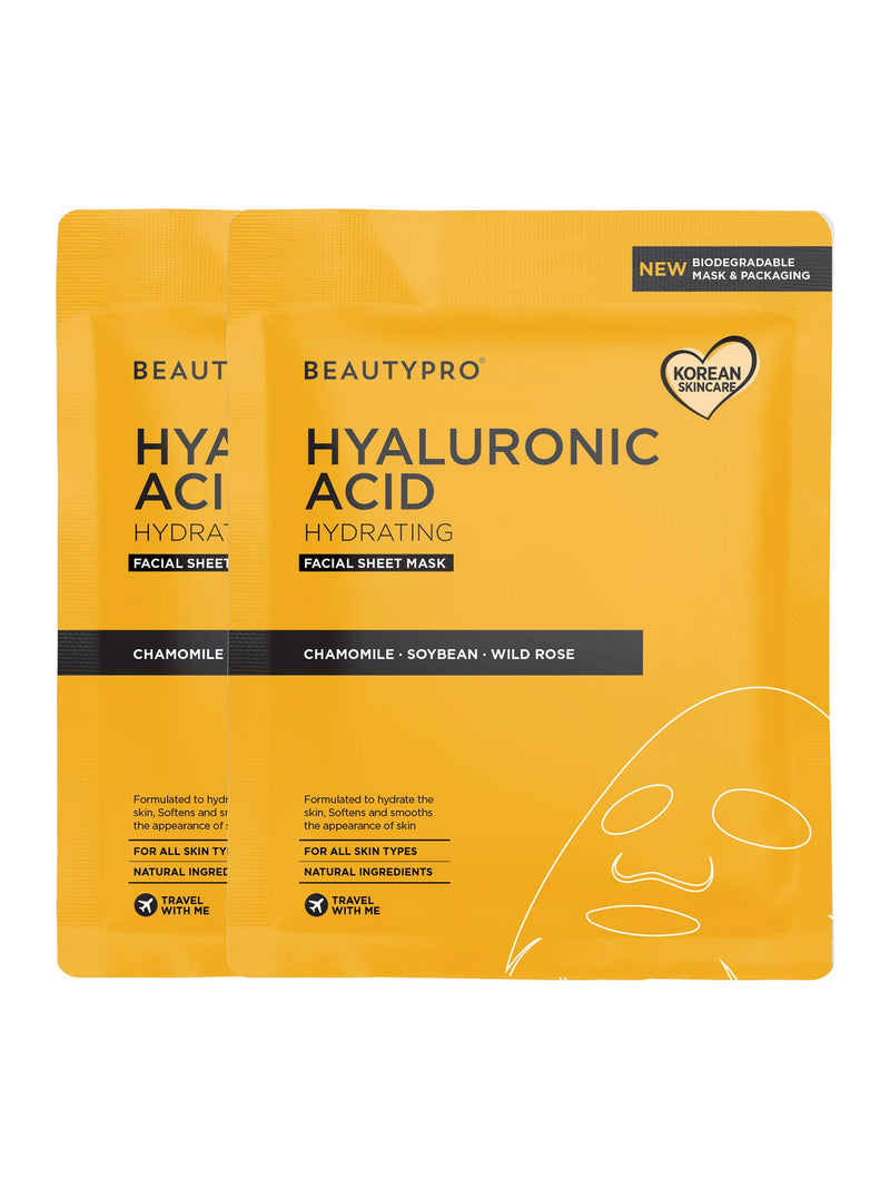 BeautyPro Hyaluronic Acid Mask Bundle Exclusive (Worth £12)