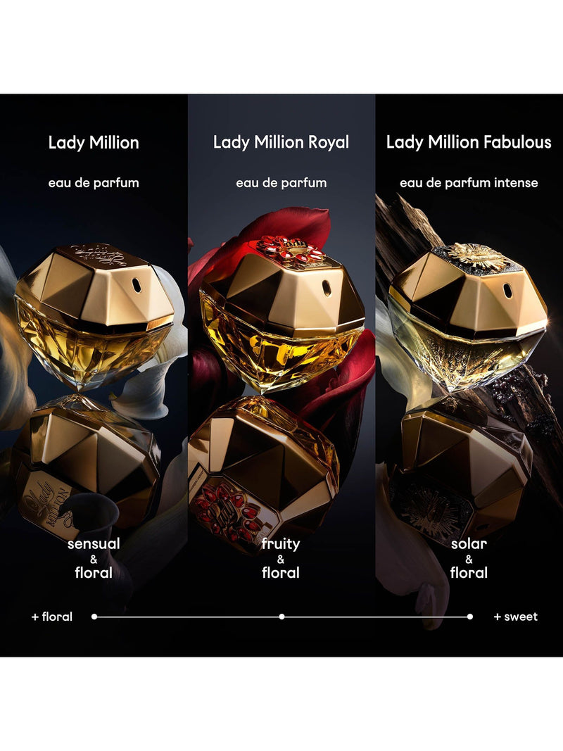 Rabanne Lady Million Eau de Parfum 30ml, imported from the UK