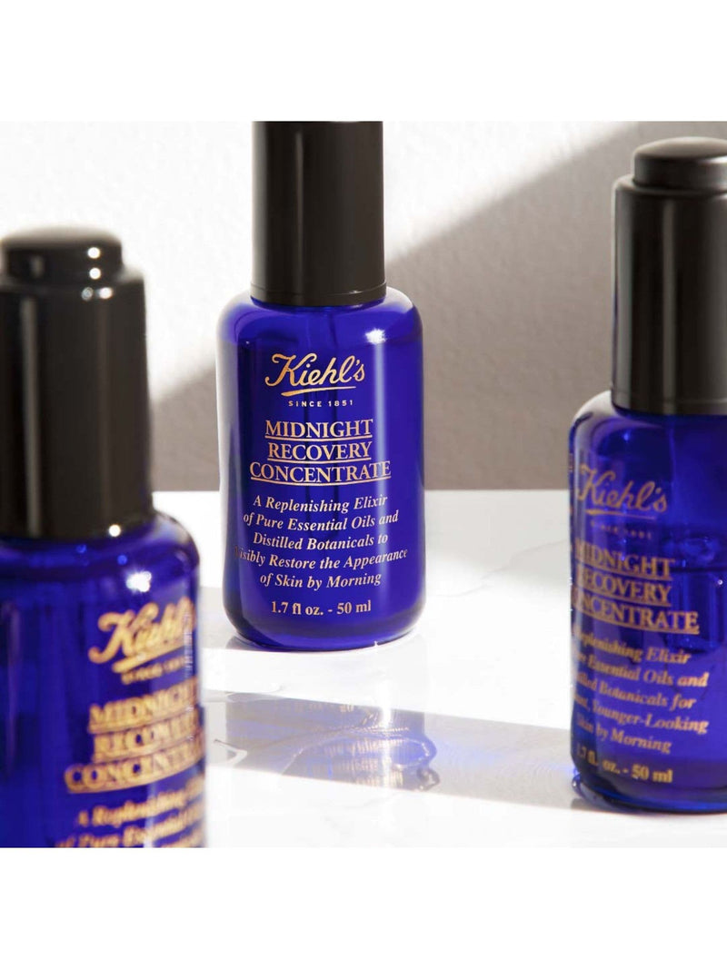 Kiehls Midnight Recovery Concentrate facial oil 15ml, UK version