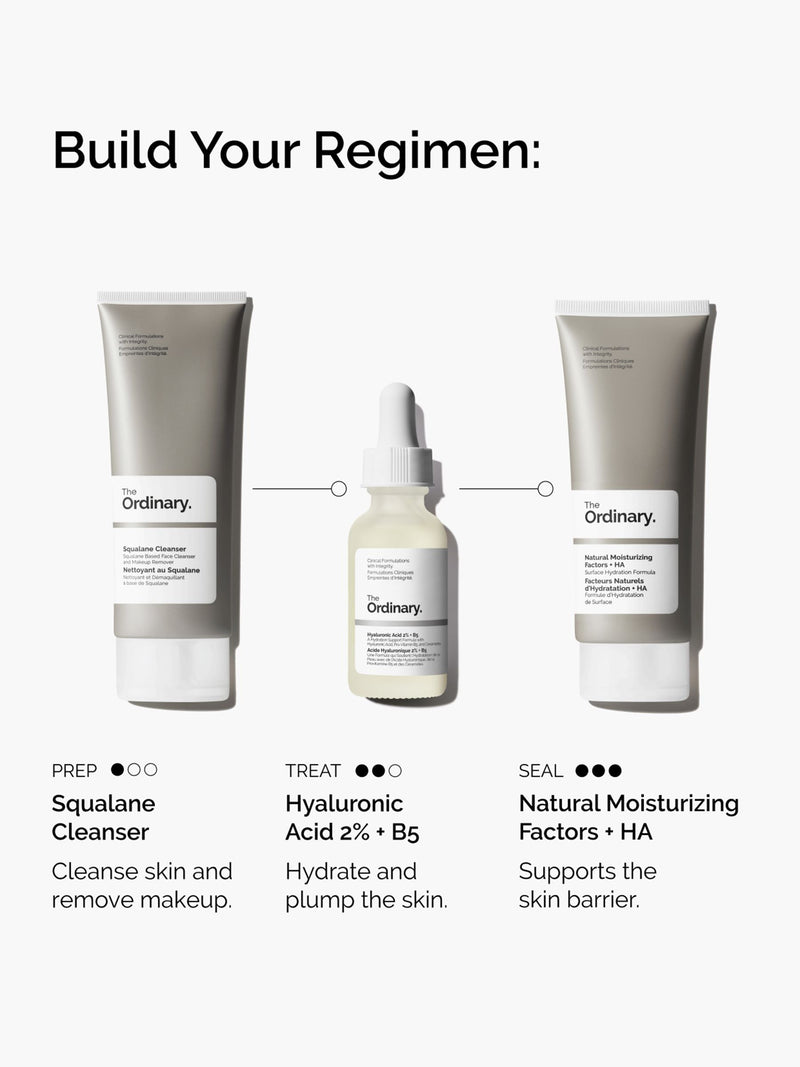 The Ordinary Natural Moisturising Factors + HA facial moisturizer (British brand)