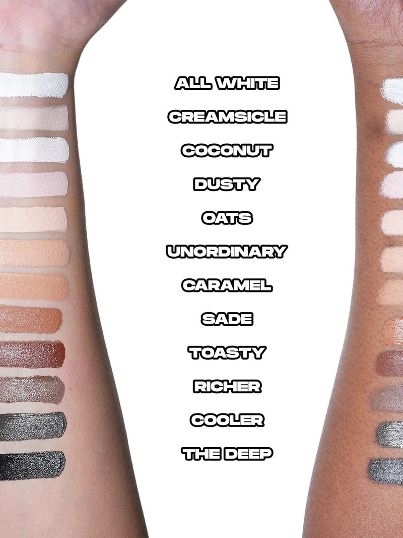 Made By Mitchell cream makeup palette, imported from the UK