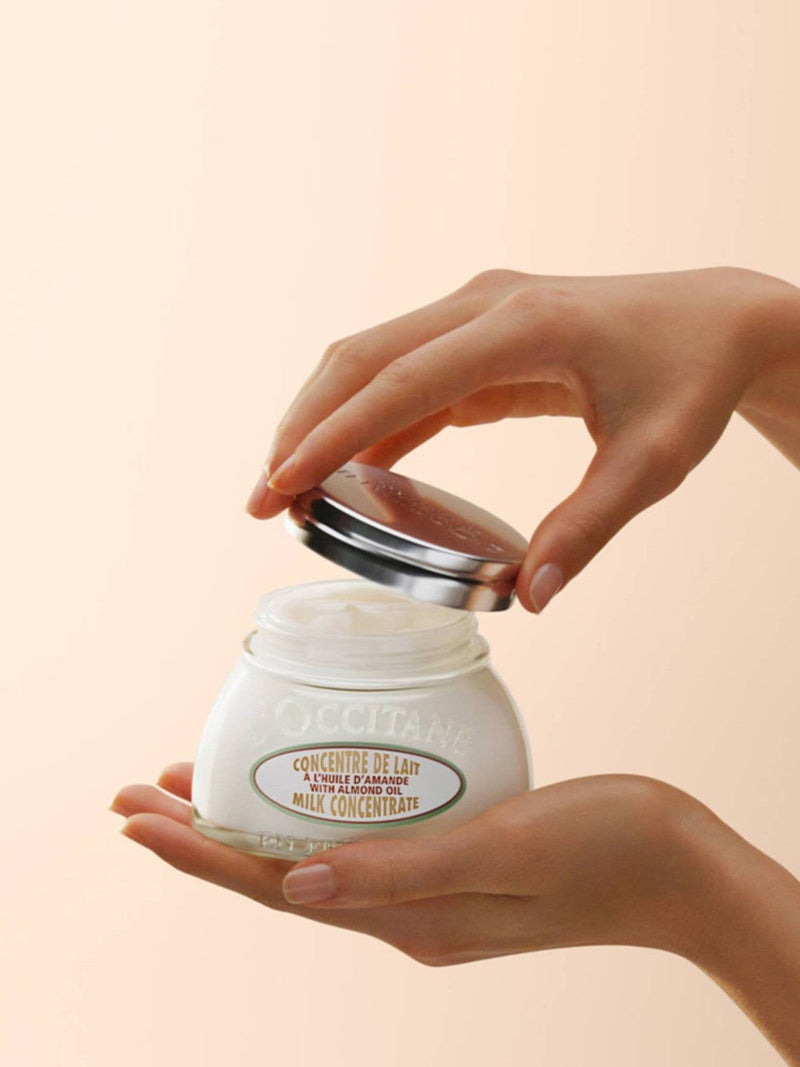 L'Occitane Almond Milk Concentrate body moisturiser 200ml, UK version