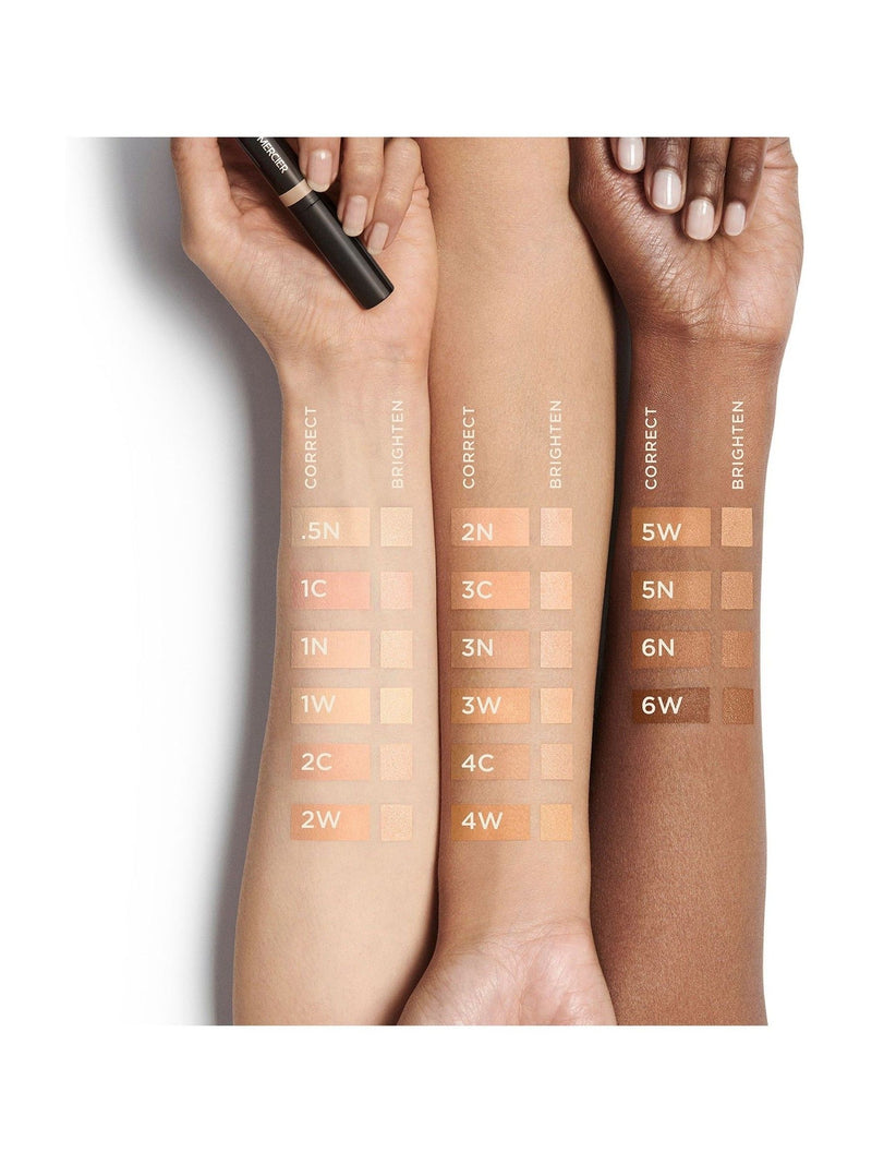 Creamy Concealer Duo for Face and Under-Eye with High-Pigment Formula, 16 Shades