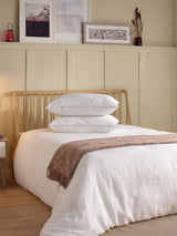 Slumberdown Firm Side Sleeper 100% Cotton Pillows 2 Pack