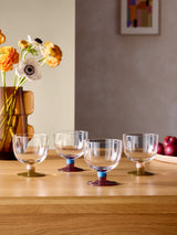 MADE.COM Multi Cally Wine Glasses Set of 4