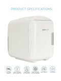 Compact Mini Fridge with Cooling and Warming Function, 14L Capacity