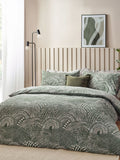 HÖEM Olive Nola abstract geometric duvet cover set, UK version