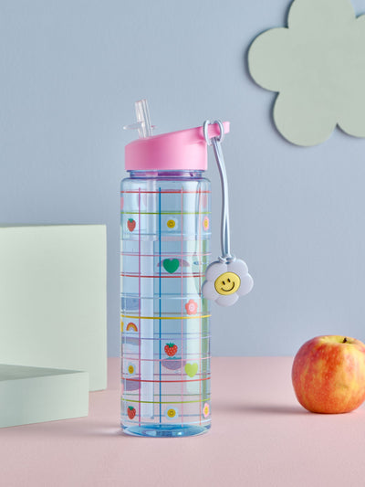 Blue Flower Power Water Bottle 700ml
