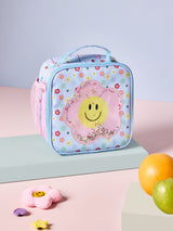 Blue/Pink Flower Power Lunch Bag