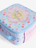 Blue/Pink Flower Power Lunch Bag - British product