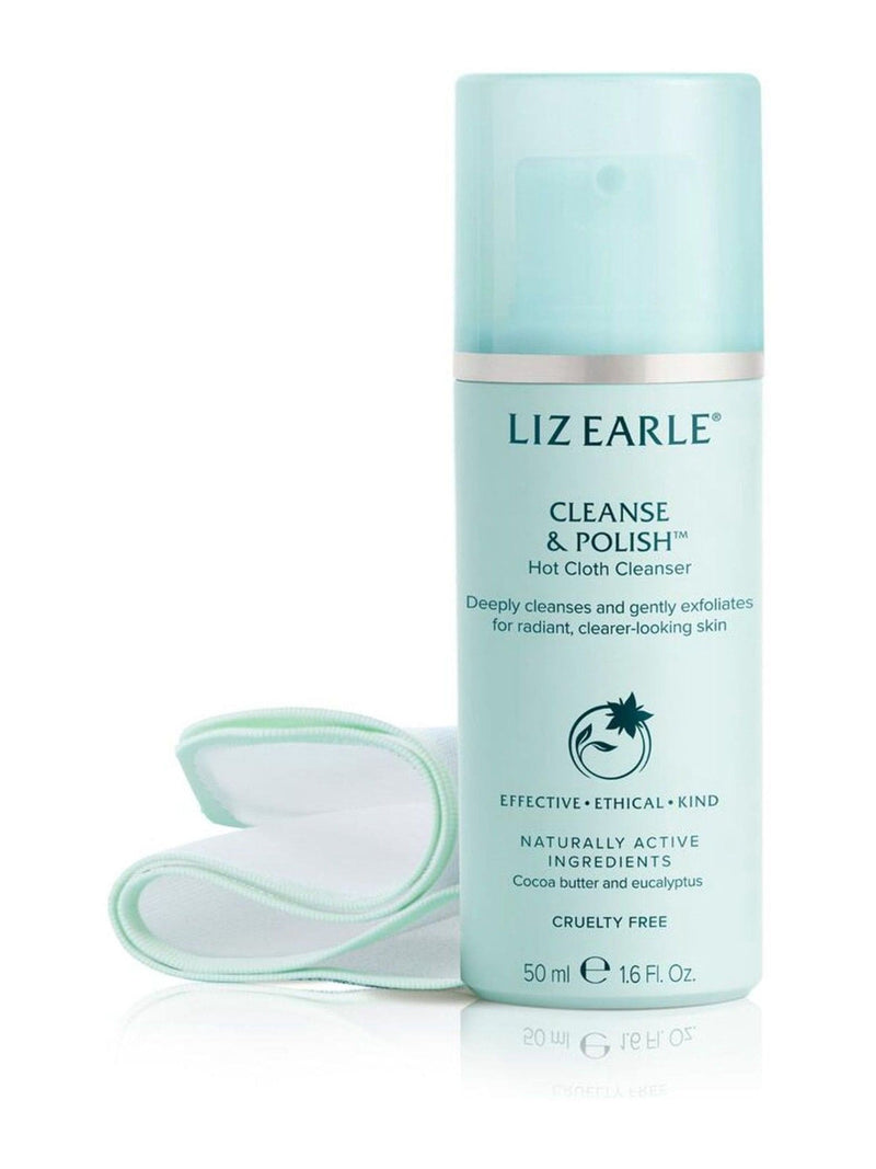 Liz Earle facial cleanser starter kit pump 50ml, UK version