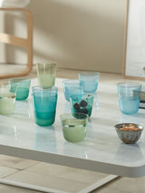 LSA International Sky Arc Contrast Tumblers 380ml Set of 2 Drinking Glasses