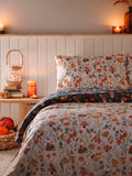 Fusion Natural Christmas reversible duvet cover set - British product