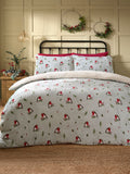 Dreams & Drapes duck egg robin plush duvet cover set - British product