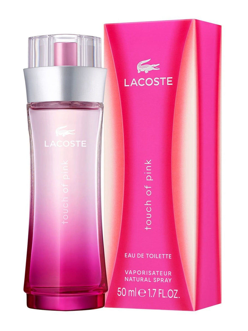 Lacoste Touch Of Pink Eau De Toilette Spray 50ml, UK version