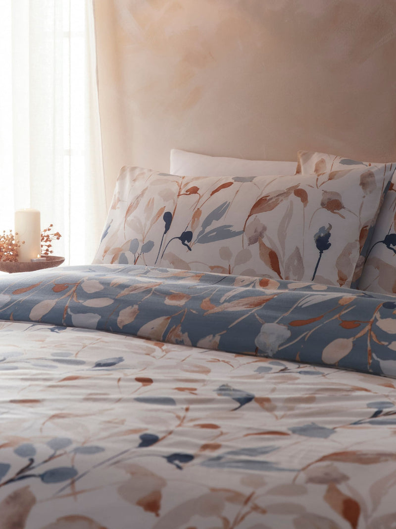 Drift Home Anya Blue duvet cover set - British product
