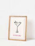 Oliver Bonas Multi Extra Dry Embroidered Framed Wall Art