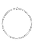 Beaverbrooks Silver Sterling Silver Curb Bracelet