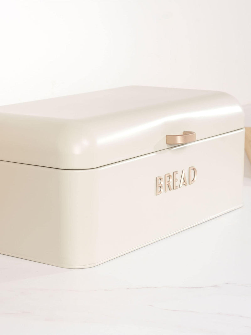 Salter Oatmeal Pebble bread bin 42 x 23 x 16.5 cm (British brand)