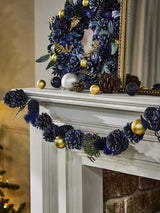 Dibor Moonlight Blue Christmas Garland 120cm