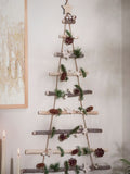 Dibor Natural Nordic Pine Christmas Tree Ladder 92x62x2cm - British product