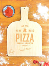 Oakdene Personalised Wooden Pizza Peel Kitchen Tool 29x42x0.7cm