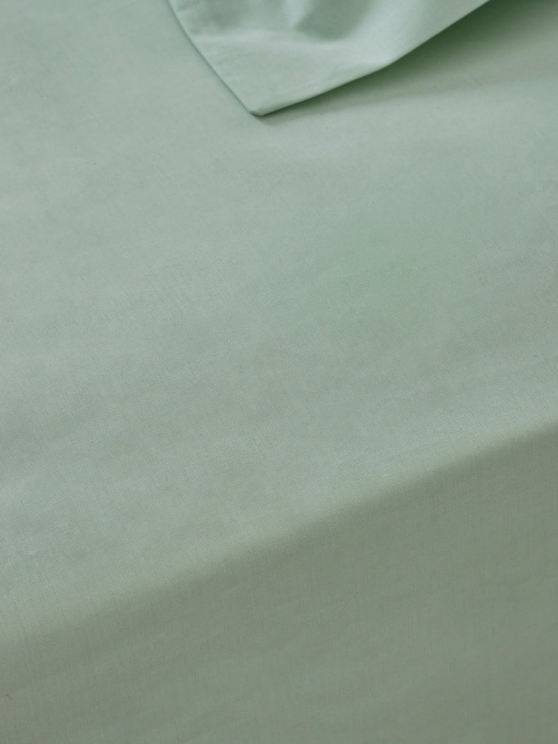 Sage Green Cool Touch 200 Thread Count Deep Fitted Bed Sheet