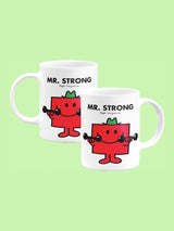 Star Editions Mr. Strong White Porcelain Mug