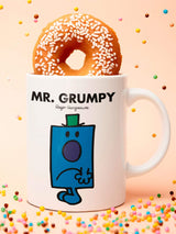 Star Editions Mr. Grumpy White Porcelain Mug 9.7cm x 8.2cm