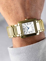 Sekonda Gold Montreal Analogue Watch with Silver Bracelet 30mm